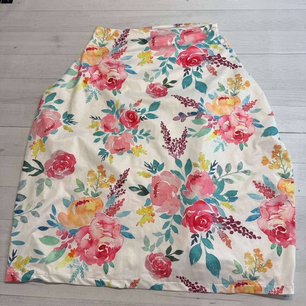 Multiuse baby cover watercolor floral